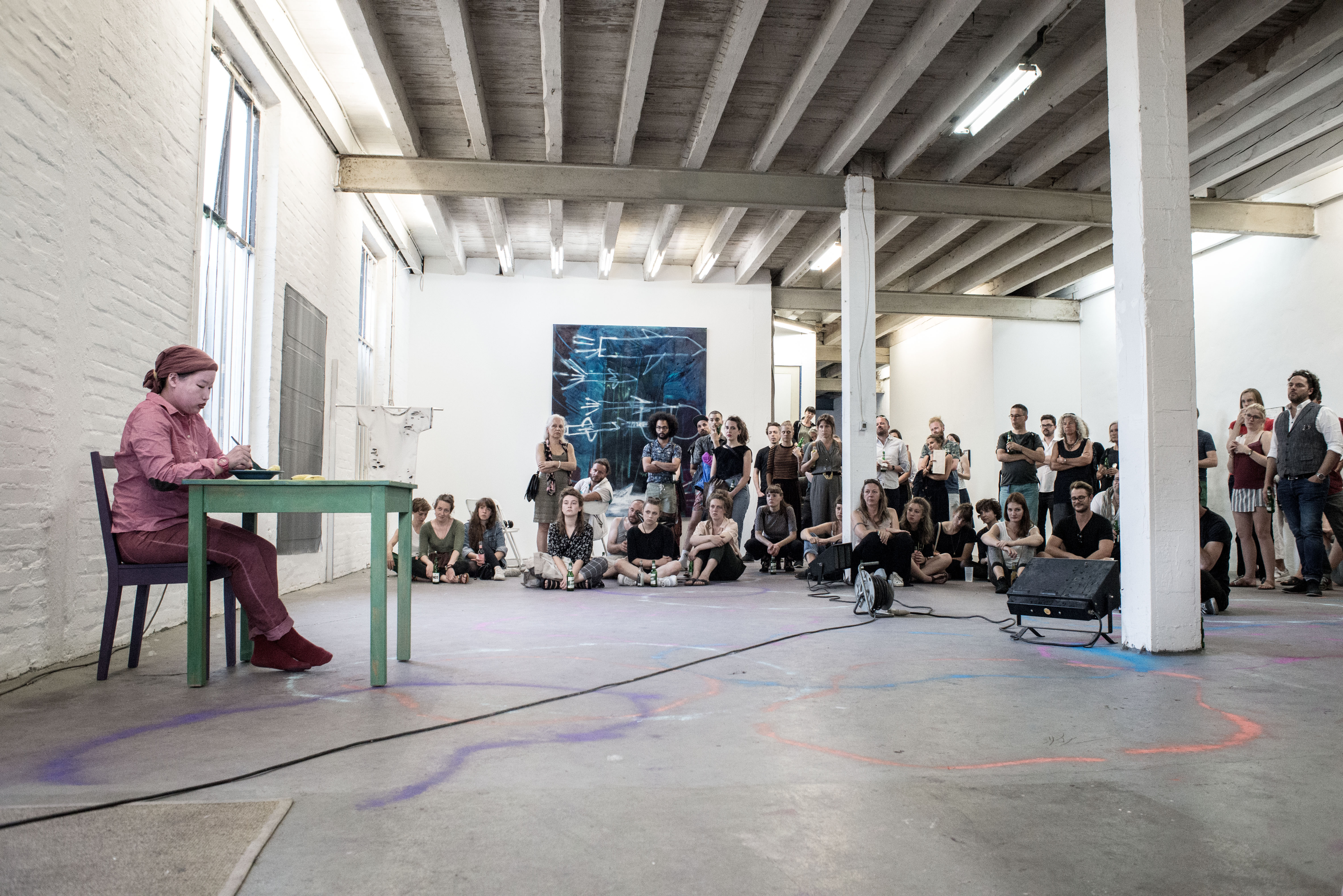 Nordbecken Festival 2019, Performance Jungin Hwang, ©Constanze_Zacharias