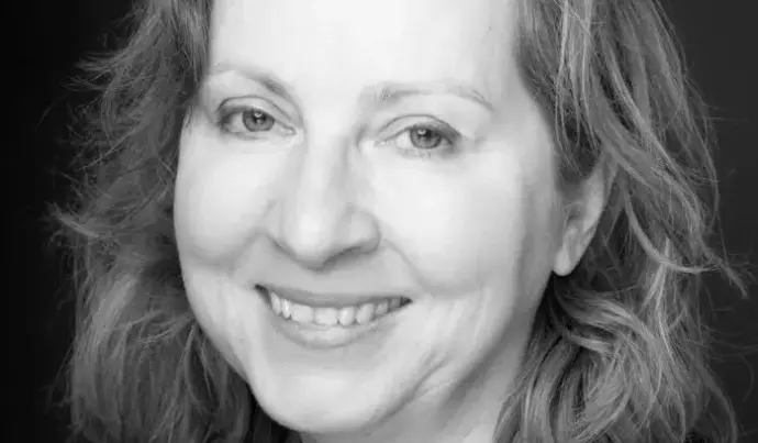 Moderatorin Christiane Meixner