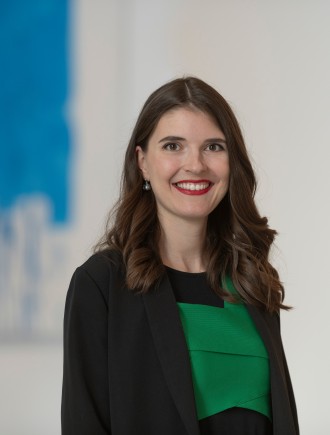 Portrait Sarah Haberkorn, Leiterin Sammlung LBBW