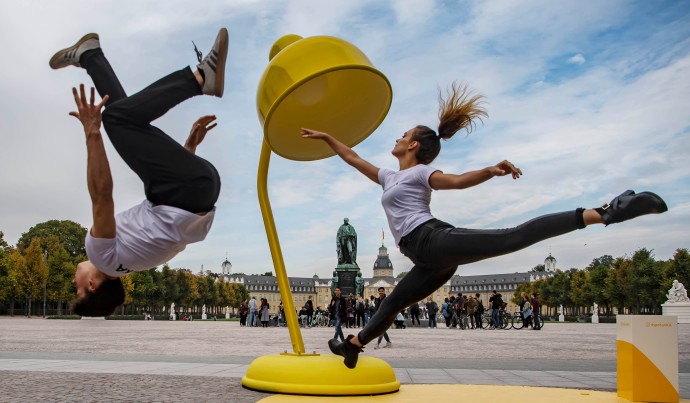 Kultur in Karlsruhe Tanzende Tänzer
