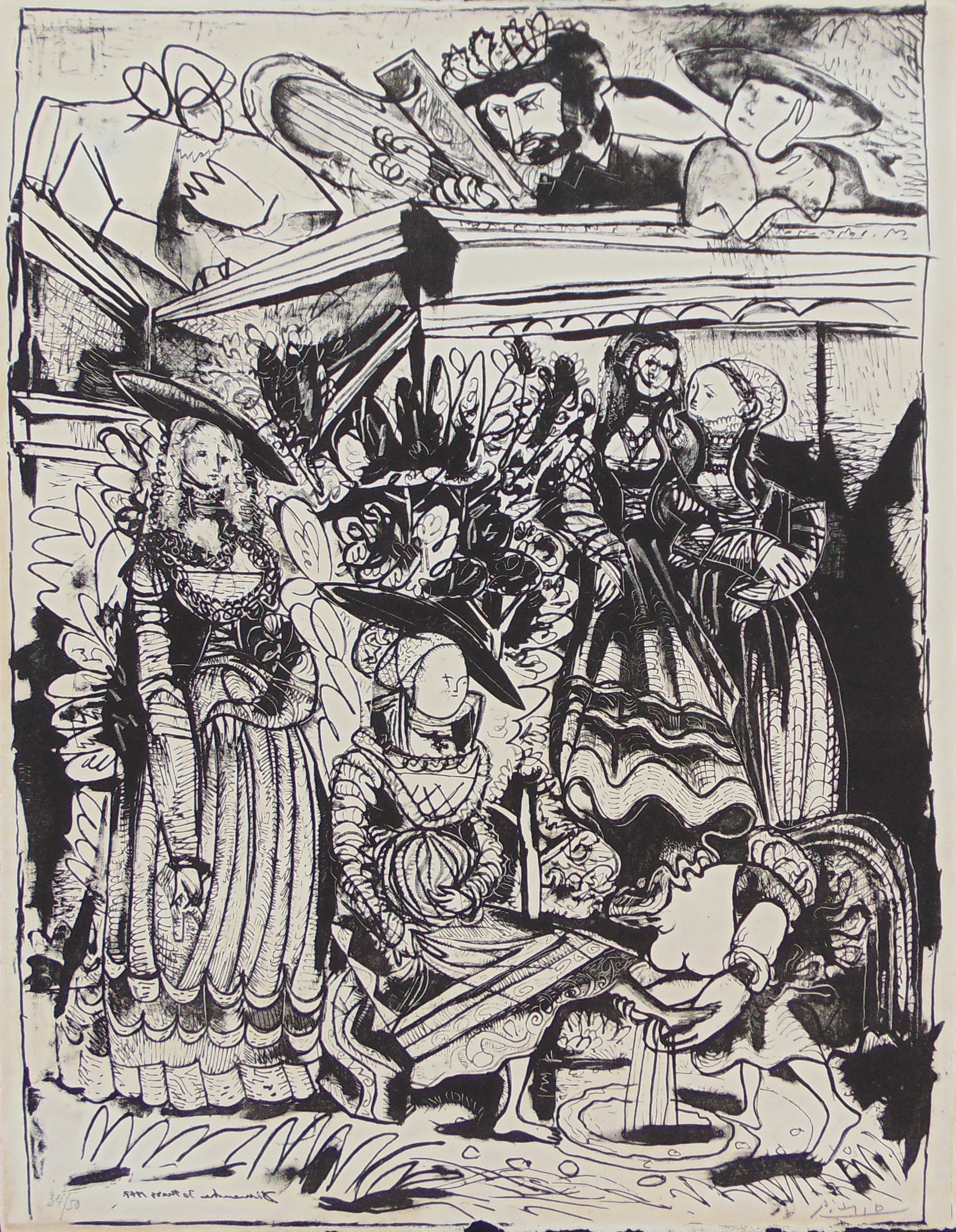 David and Bathsheba von Picasso