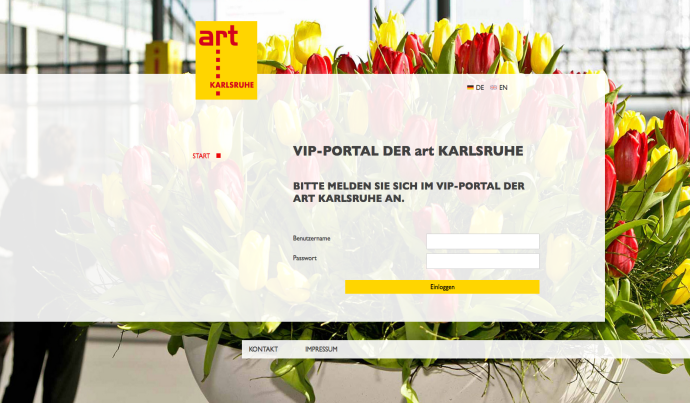 VIP Registrierung